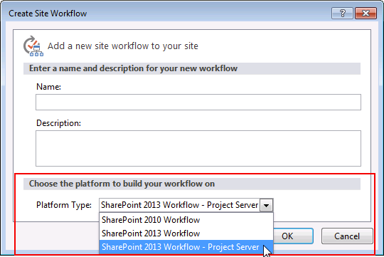 Three workflow platforms in SharePoint 2013.