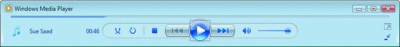 Figure 4 Windows Media Player with Glass Effects Turned Off