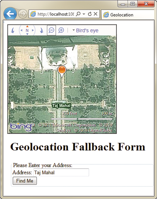 Providing Geolocation Fallback Support