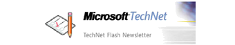 Microsoft TechNet Flash Newsletter