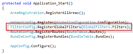 Registering Global Filters in Global.asax