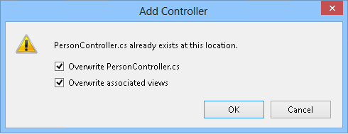 Adding a controller overwrite
