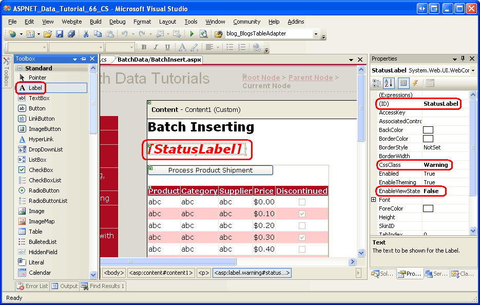 Batch Inserting C Microsoft Docs