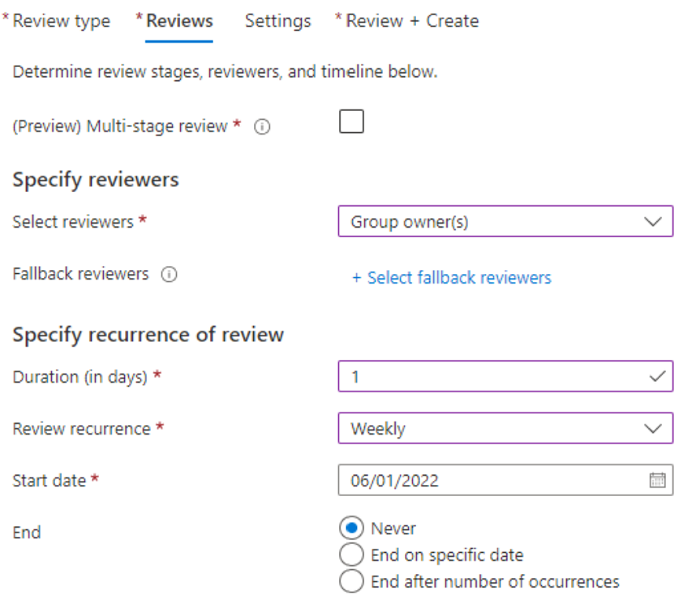 Screenshot shows the Reviews dialog to remove inactive external guests.