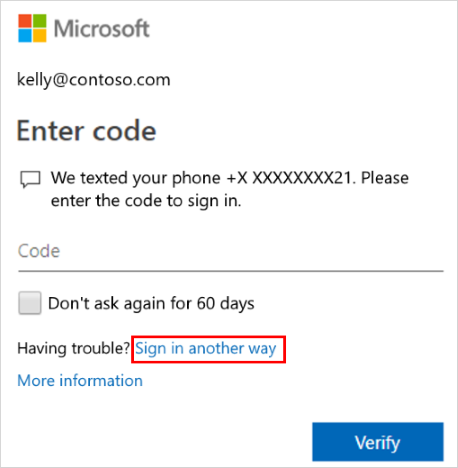 microsoft two factor authentication
