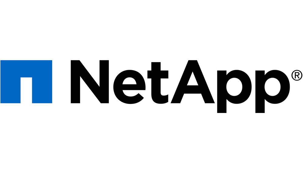 Logo of NetApp.