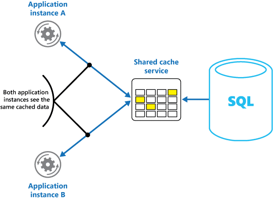 Using a shared cache