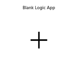 Blank Logic App button