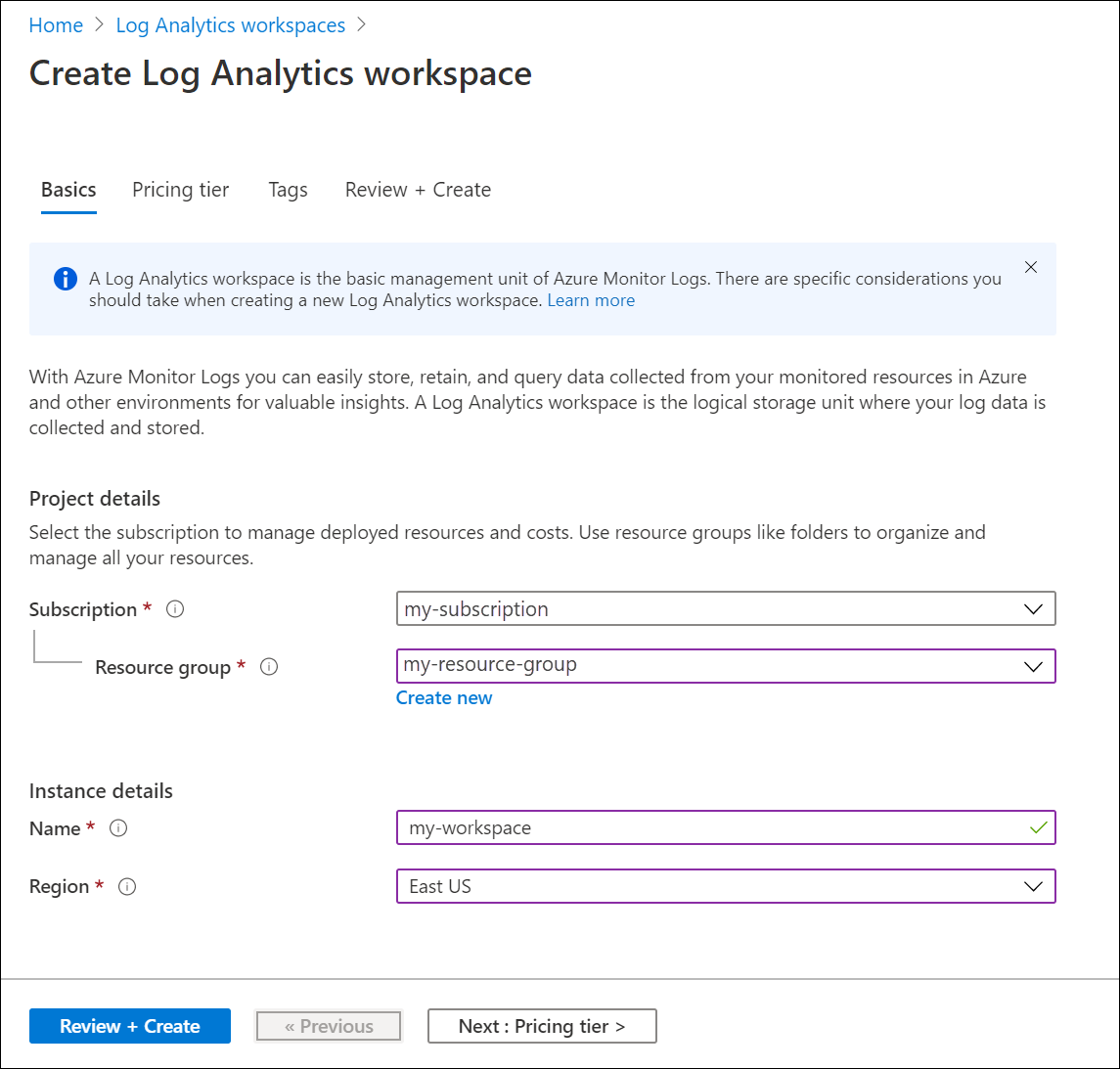 Send Azure Activity Log To Log Analytics Workspace Using Azure