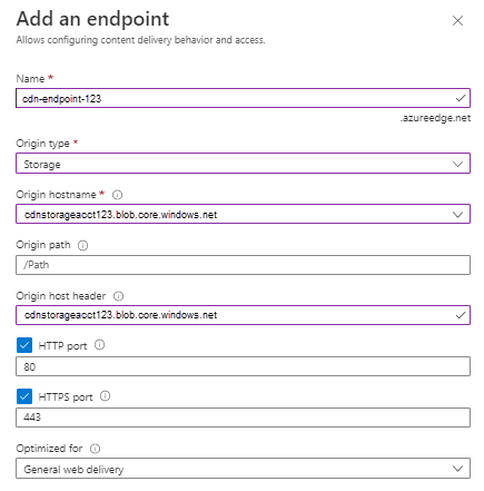 Add endpoint pane