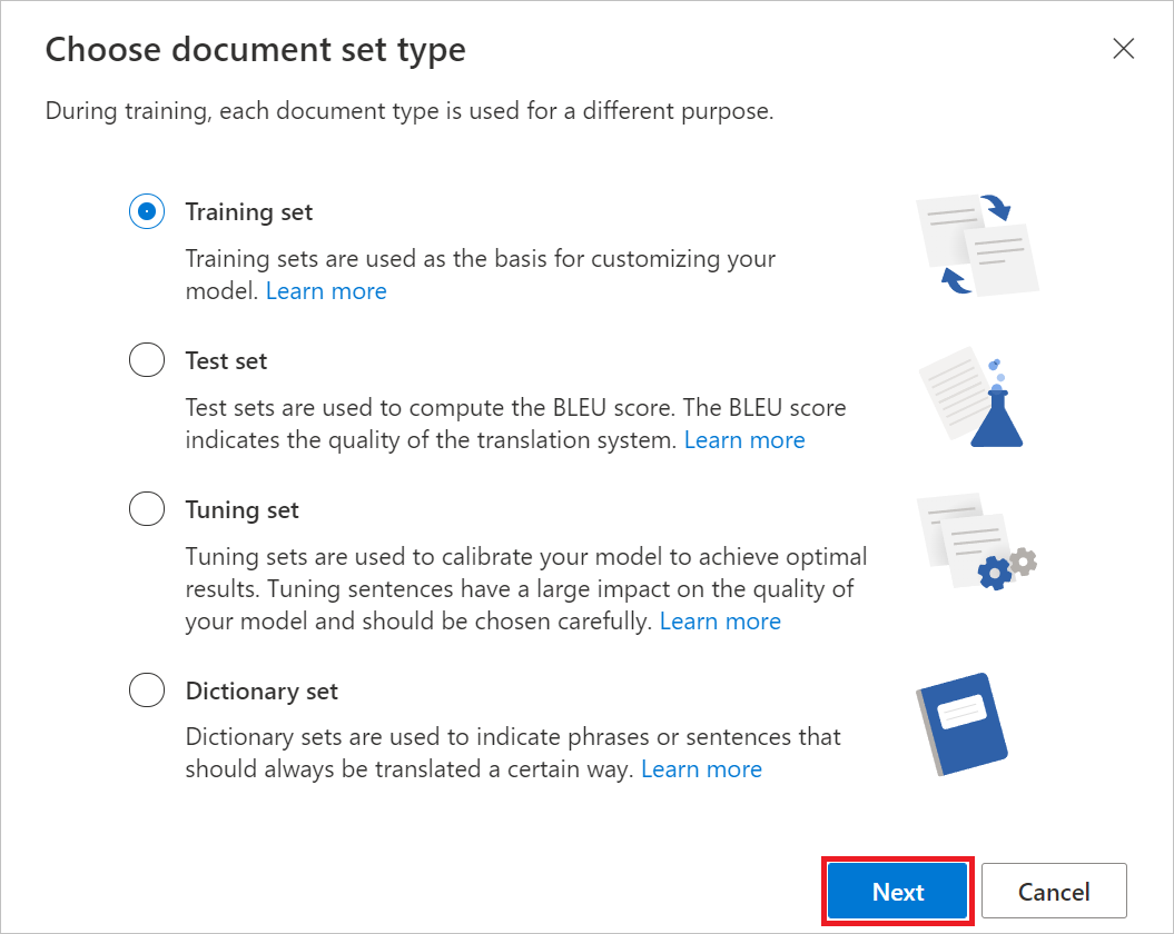 Screenshot illustrating the document upload link.