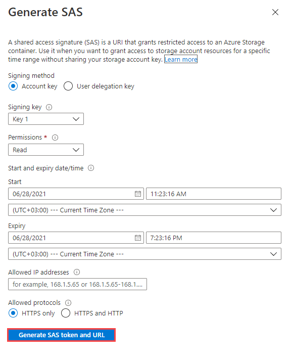 Storage Connection Strings Azure Data Explorer Microsoft Docs