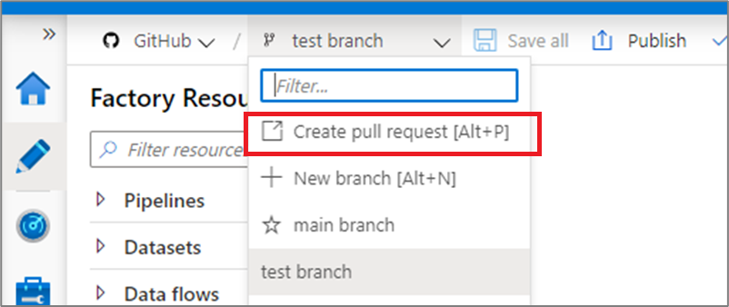 Create a new pull request