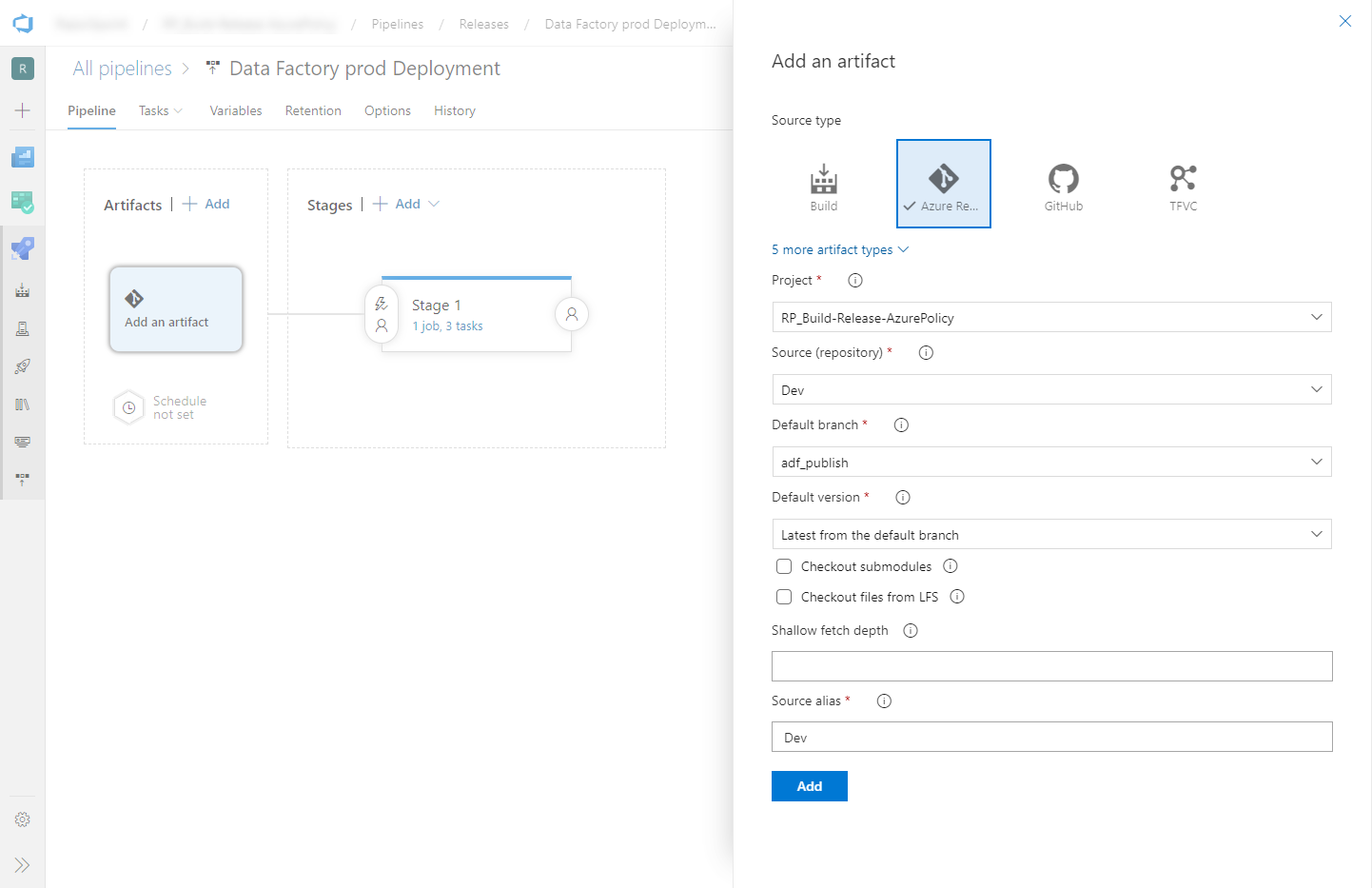 Continuous integration and delivery in Azure Data Factory - Azure Pertaining To Words Their Way Blank Sort Template