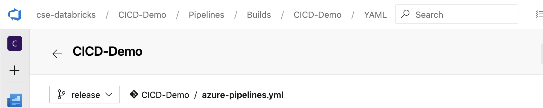 Azure DevOps Pipeline editor