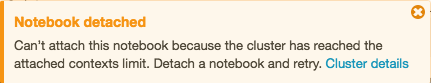 Notebook detached