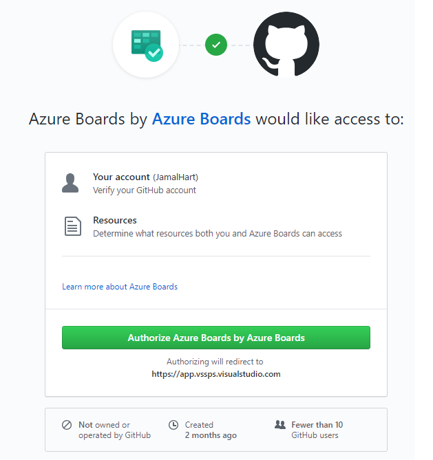 Authorize Azure Boards