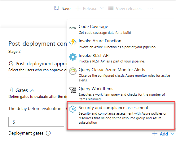 Azure Policy Gate
