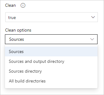 Select the Clean setting.