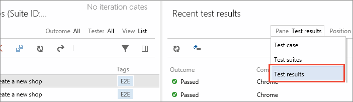 Screenshot shows test results.