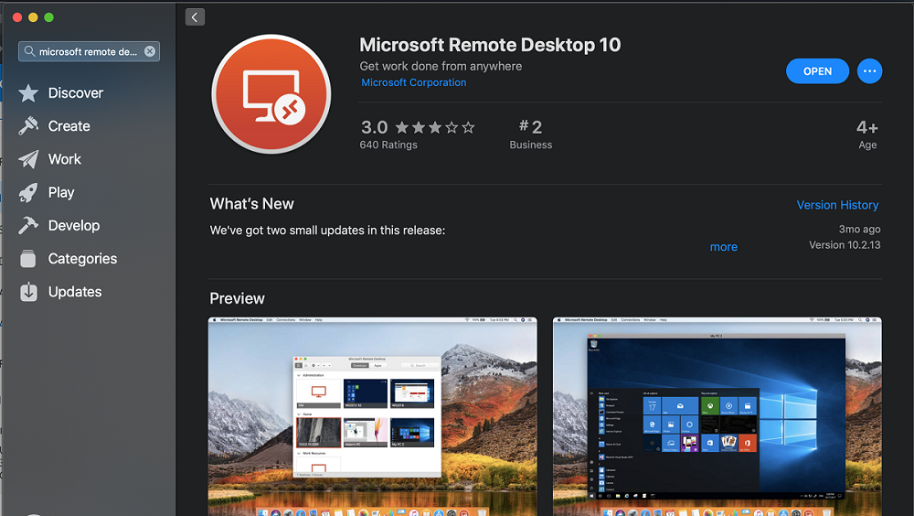 download microsoft remote desktop for mac without app store