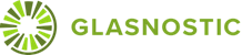 Screenshot of Glasnostic logo.