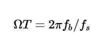 formulas 2 for notch filter example 2