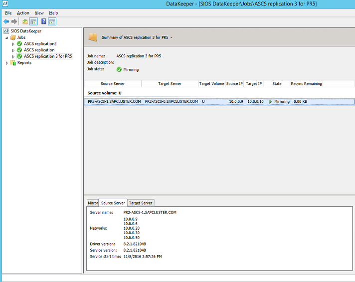 DataKeeper synchronous mirroring for the new SAP ASCS/SCS share disk