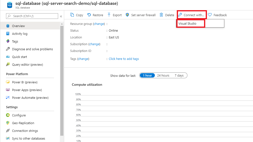 Connect to Azure SQL - Azure Cognitive Search | Microsoft Docs