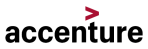 The logo of Accenture.