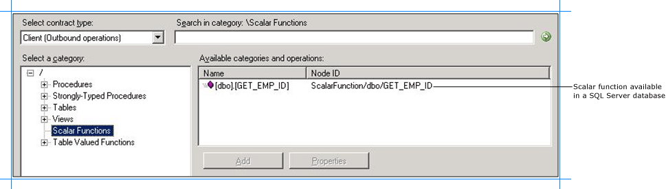 Browse scalar functions in SQL Server