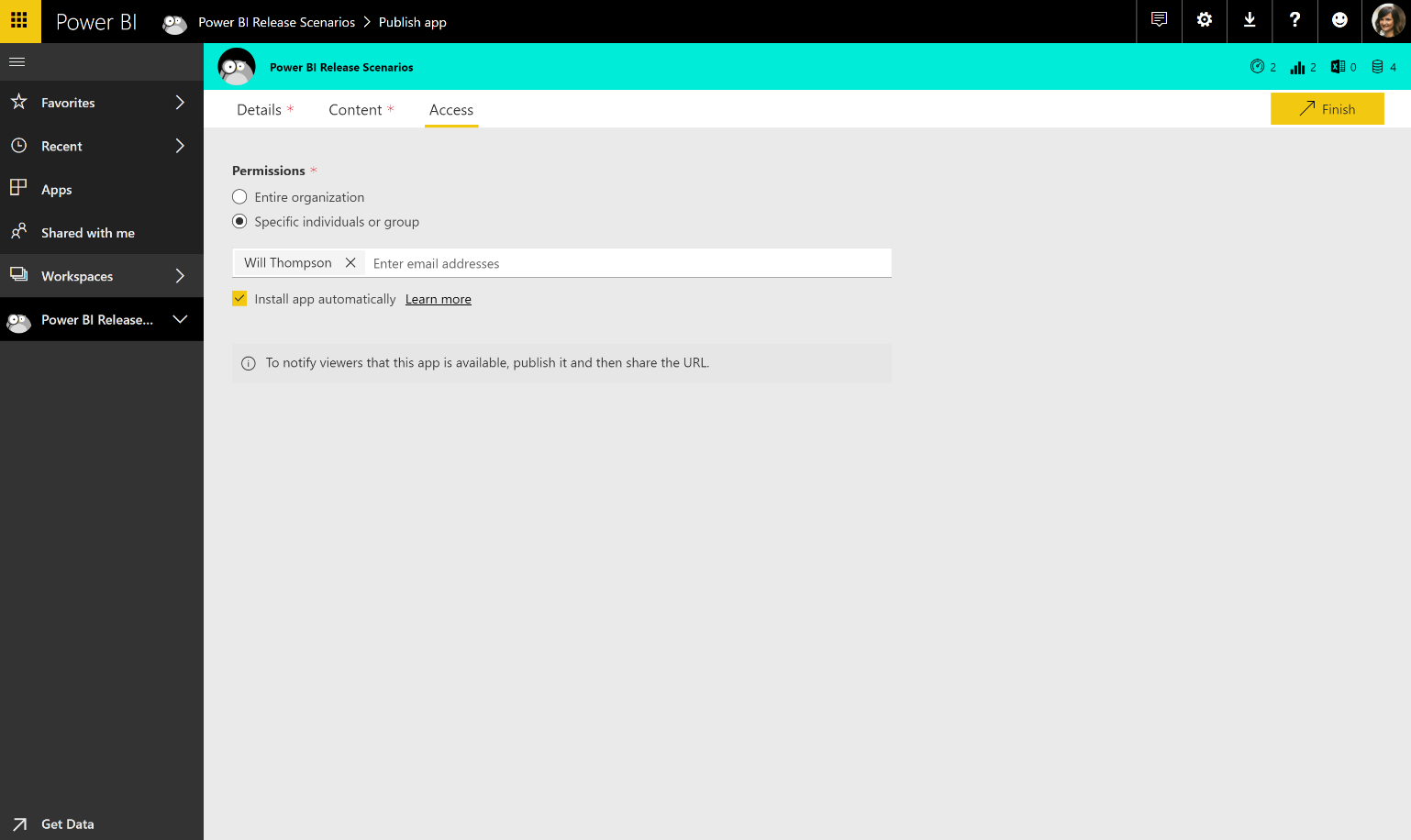 A screenshot of the auto-install configuration setting