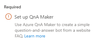Getting Started - QnA Maker resources