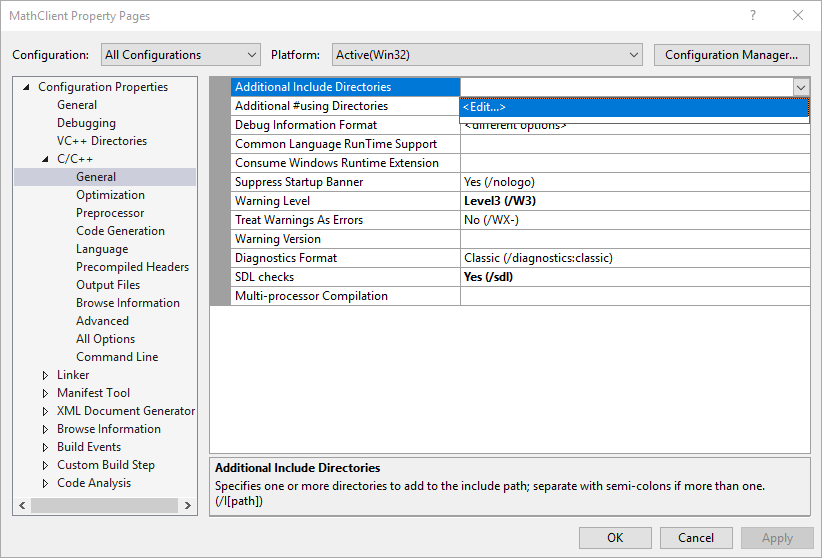 Cannot open source file c. Visual Studio additional include Directories. Дополнительные каталоги включаемых файлов Visual Studio. Подключение к сервису Dynamic link. Редактировать свойства PNG Windows.