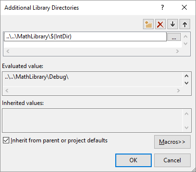 Add the library directory