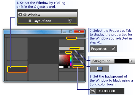 Walkthrough: Create a Button by Using Microsoft Expression Blend - WPF .NET  Framework | Microsoft Docs