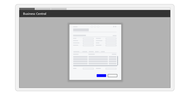 Dialog page layouts example.