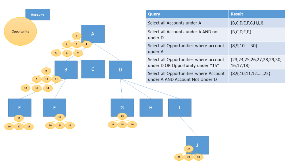 Query account's related opportunities.