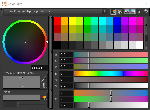 Color Editor.