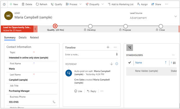 automatic lead assignment dynamics 365