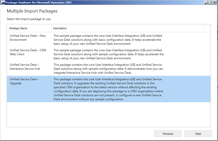 Upgrade A Unified Service Desk Solution Microsoft Docs