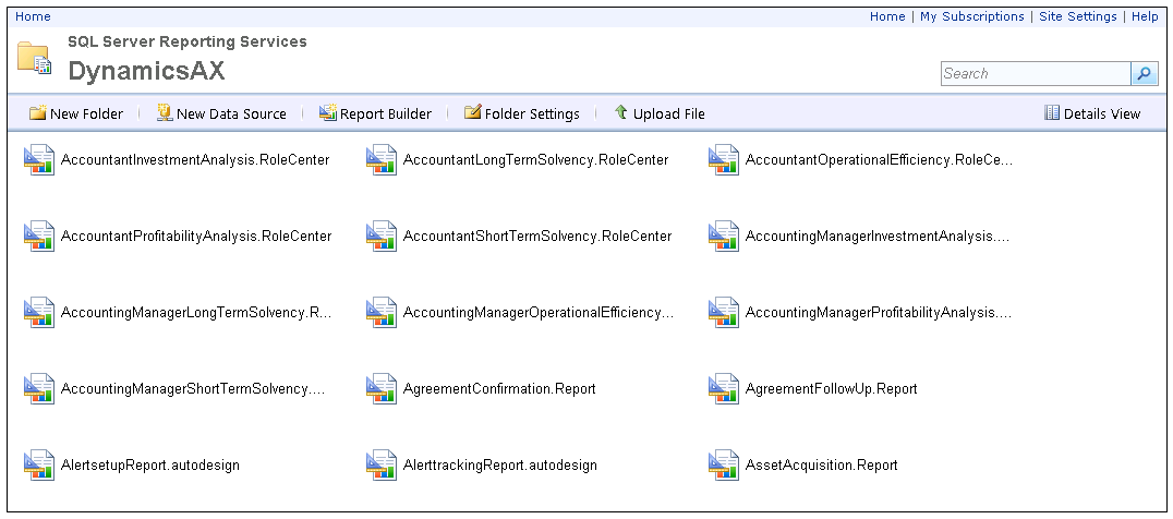 Reporting Services in native mode