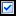 Blue check mark icon