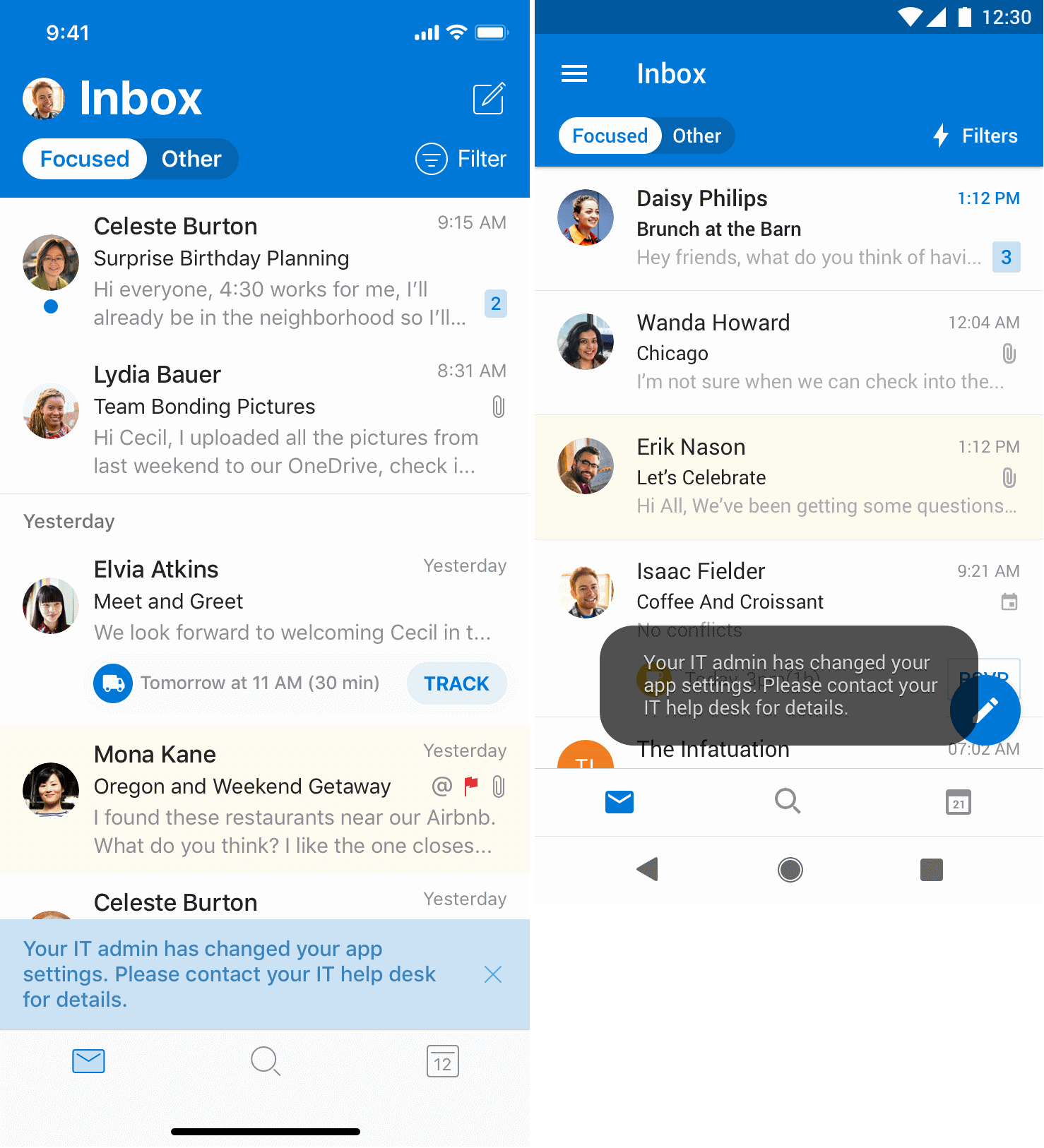 android app for office 365 email
