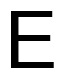 Sans Serif E