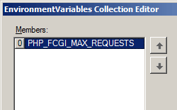 Screenshot shows the Environment Variables Collection Editor dialog box highlighting the Name.