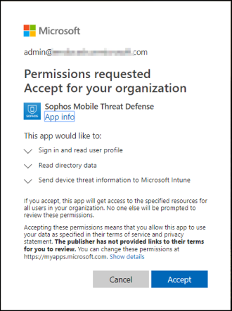 Intune authentication
