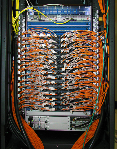 InfiniBand switch.