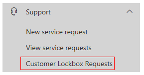 Customer lockbox requests.