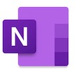 Illustration of the OneNote icon.